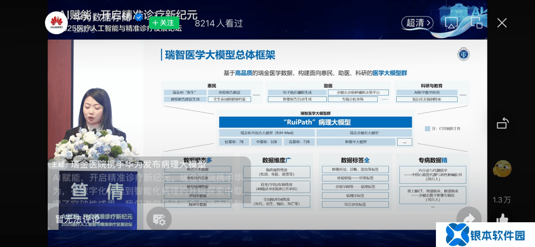 瑞金医院携手华为，发布瑞智病理大模型，医疗AI迈向新高度！
