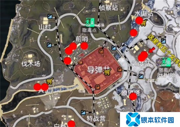 和平精英地铁逃生冰河禁区打野点在哪 和平精英地铁逃生冰河禁区打野点位置一览