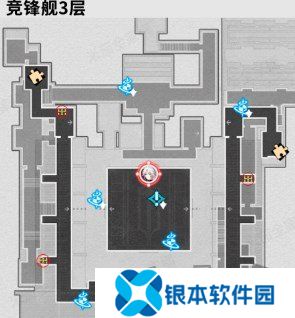 崩坏星穹铁道竞峰舰全宝箱位置一览 崩坏星穹铁道竞峰舰全宝箱在哪