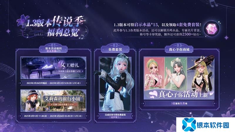 无限暖暖即将更新1.3版本 1.3版本官方福利总览