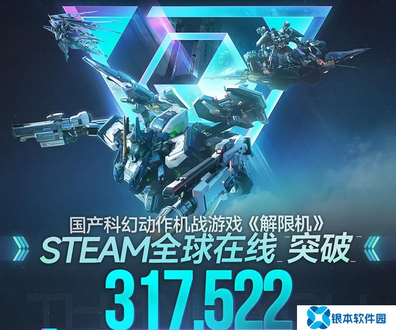 解限机官方发文 STEAM玩家总数突破300万